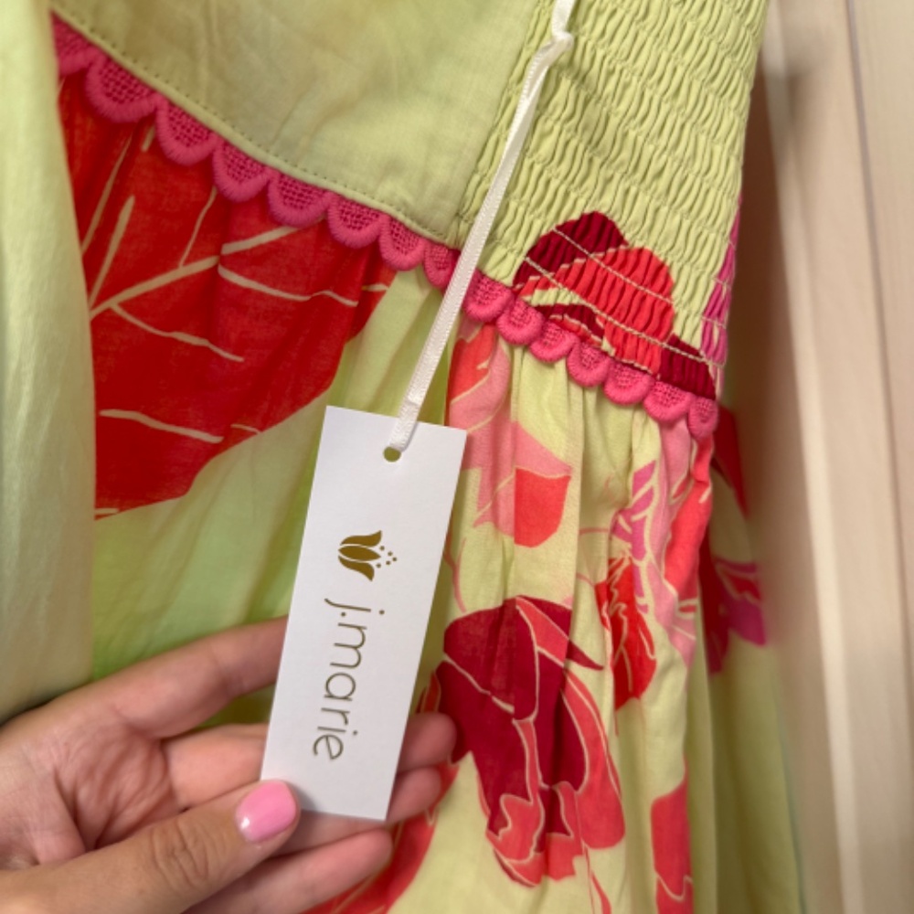 NWT J.Marie Alara Ric Rac Cross Midi - Picture 4 of 4